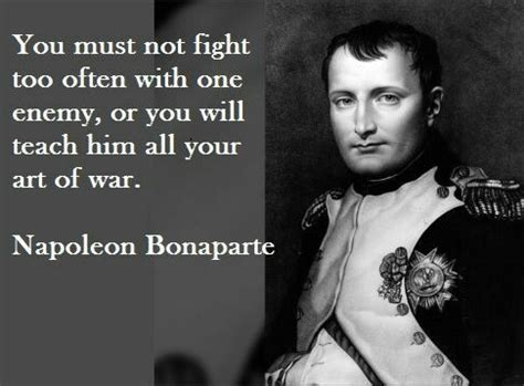 Napoleon Bonaparte Famous War Quotes, Art Of War Quotes, Stoic Quotes ...