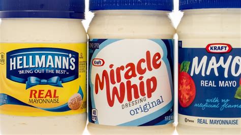 We Finally Know The Difference Between Mayonnaise & Miracle Whip - YouTube