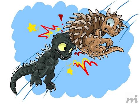 Godzilla vs Anguirus by Natsuakai.deviantart on @DeviantArt HD ...