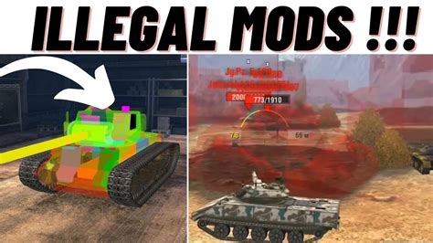 All ILLEGAL Mods (CHEATS) WOT Blitz!!!