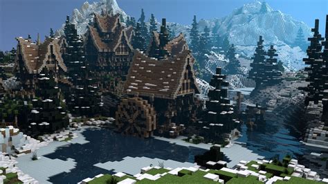 Minecraft Nordic House Designs