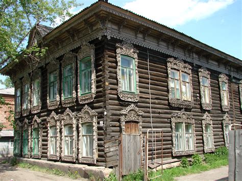 File:Traditional Wooden House in Tomsk - Siberia - Russia 02.JPG