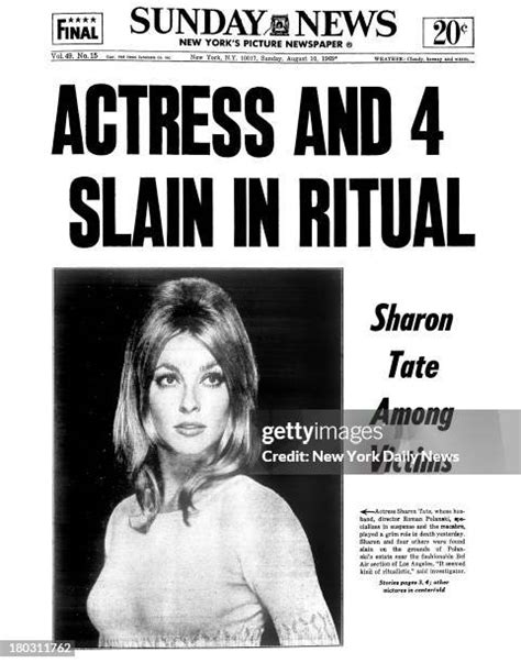 58 Sharon Tate Death Stock Photos, High-Res Pictures, and Images ...