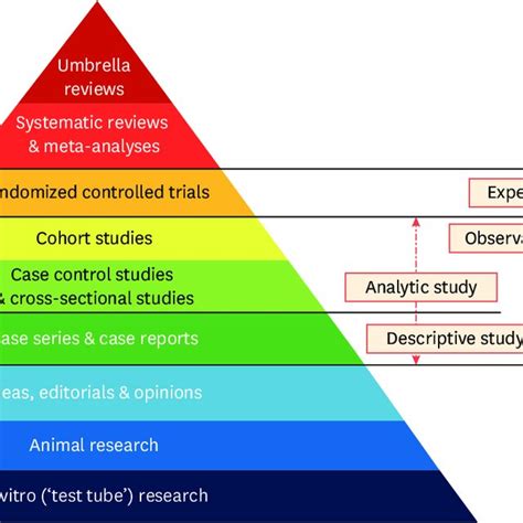 Hierarchy of evidence synthesis methods. | Download Scientific Diagram