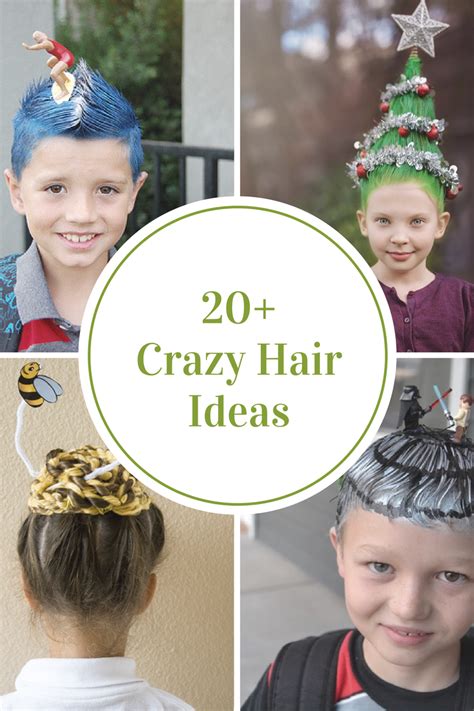 Crazy Hair Day How To - Crazy Loe