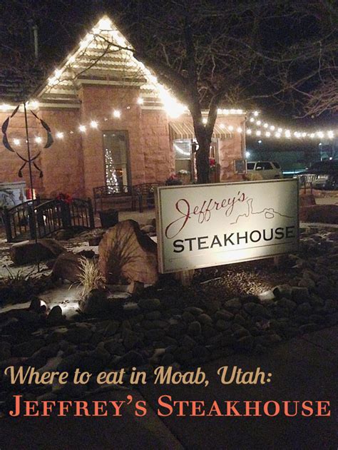 Ghostly Goodness: Jeffrey's Steakhouse in Moab, Utah | The TV Traveler