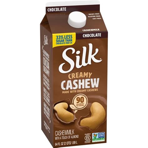 Silk Cashew Chocolate Milk | Hy-Vee Aisles Online Grocery Shopping