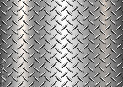 Diamond steel metal sheet texture background, shiny silver diamond ...