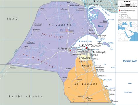 Kuwait Metro Map - ToursMaps.com