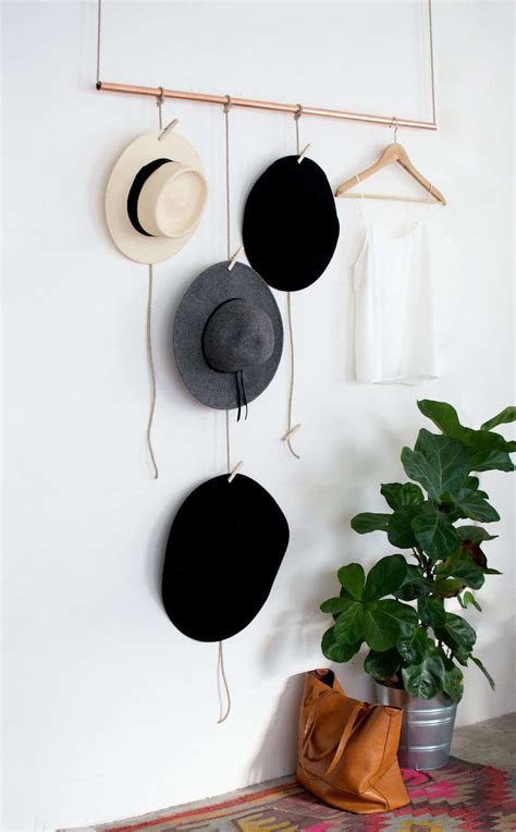 Hang Em' Up With These 15 DIY Hat Racks