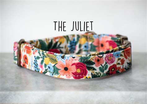 Dog Collar Floral Dog Collar Flower Dog Collar Dog Collar - Etsy