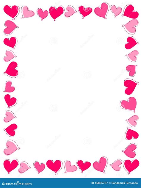 Heart Border Royalty-Free Stock Image | CartoonDealer.com #42184828