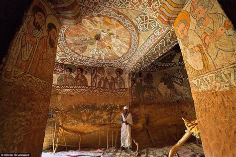 Stunning network of cave churches carved into sandstone mountains ...