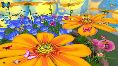 Free Flowers Screensaver for Windows 10 - Flowers And Butterflies ...