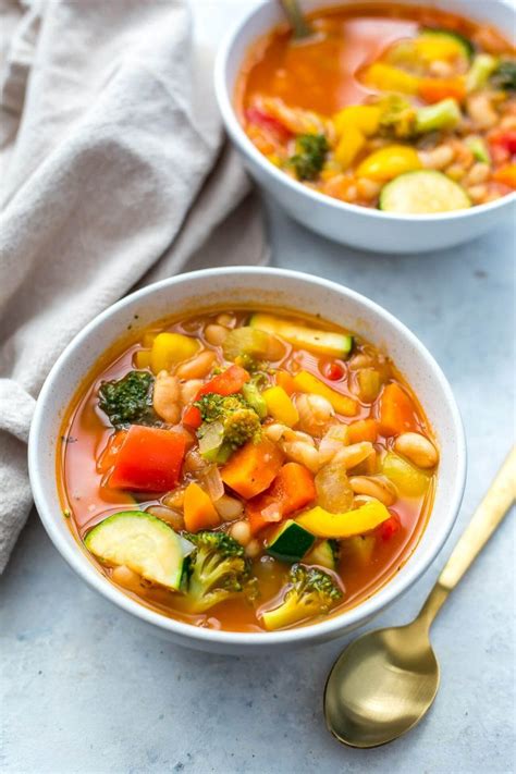 Instant Pot Detox Vegetable Soup - The Girl on Bloor