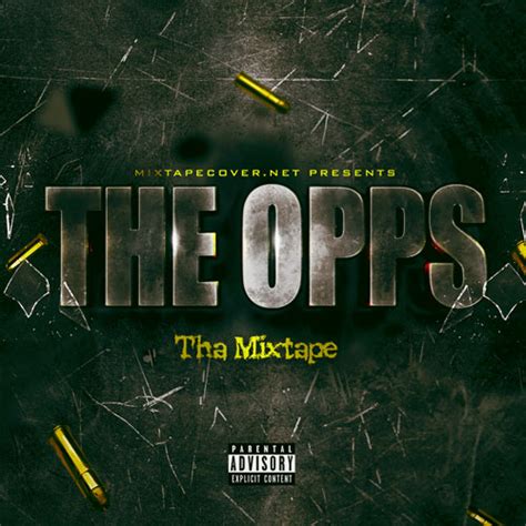 The Opps Mixtape design Template | Mixtapecovers.net