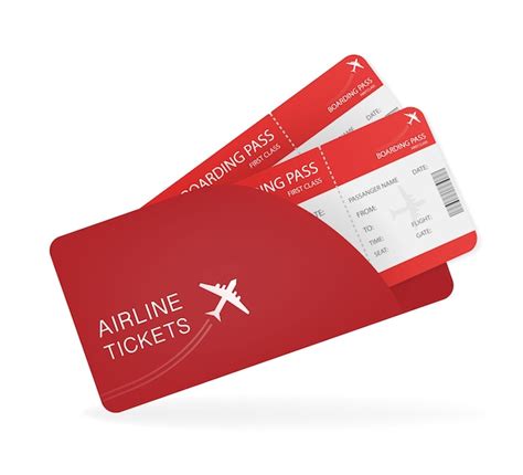 Premium Vector | Airline tickets for paper . Creative . Travel ...