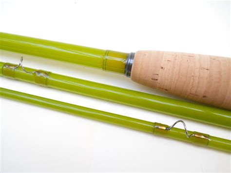 Barder Rod Co. 7½' #4-weight 3-piece fibreglass fly rod. - The Edward ...