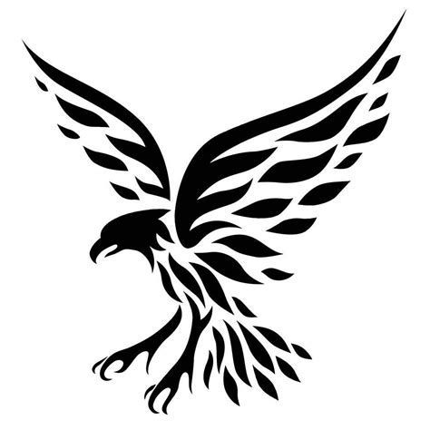 Eagle Stencil SVG PNG PDF Dwg Dxf download stencils cutting