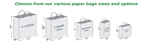 Paper Bag Sizes By Number | IUCN Water