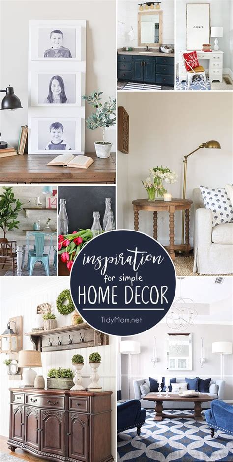 Simple Home Decor Inspiration to Love | TidyMom®