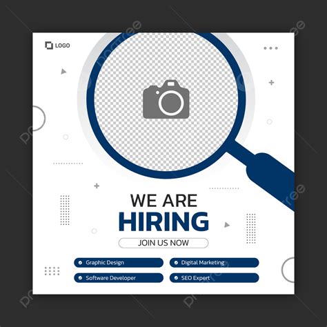 We Are Hiring Join Our Team Announcement Banner Template Template ...