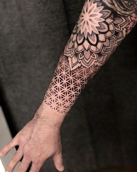 Tattoo Pattern Gallery | Geometric sleeve tattoo, Mandala tattoo sleeve ...