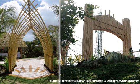 10 Desain Gapura Bambu Simple yang Unik, Kreatif, dan Menarik Perhatian ...