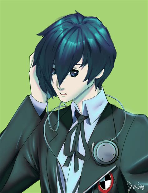 Makoto Yuki art ! by me : r/Megaten