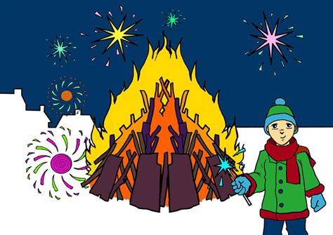 free bonfire night clipart - Clipground