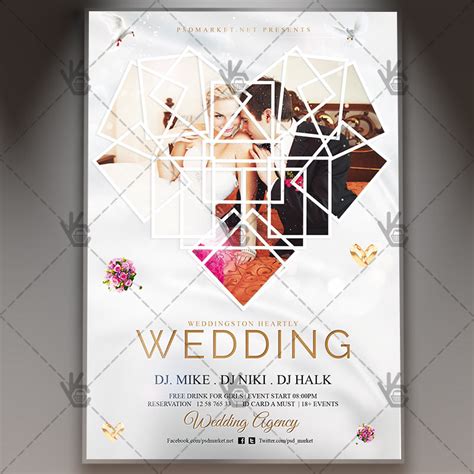 Wedding - Premium Flyer PSD Template | PSDmarket