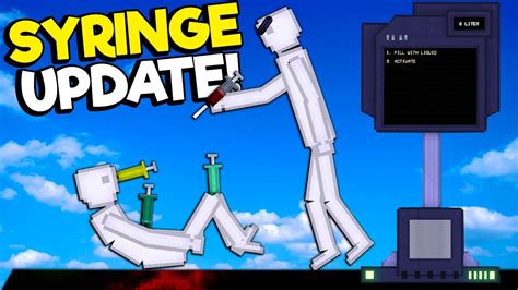 NEW UPDATE! Upgrading Ragdolls with Custom Syringe Combos in People ...