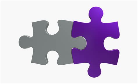 2 Puzzle Pieces Clipart, HD Png Download , Transparent Png Image - PNGitem