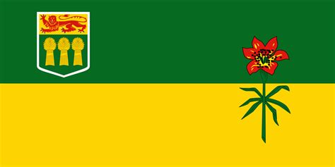 Saskatchewan Flag - Ontario Flag and Pole