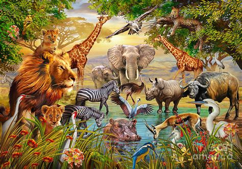 African Wildlife Digital Art by MGL Meiklejohn Graphics Licensing - Pixels