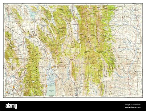 Preston, Idaho, map 1958, 1:250000, United States of America by ...