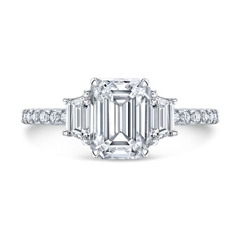 Emerald Trapezoid Engagement Ring on Sale | bellvalefarms.com