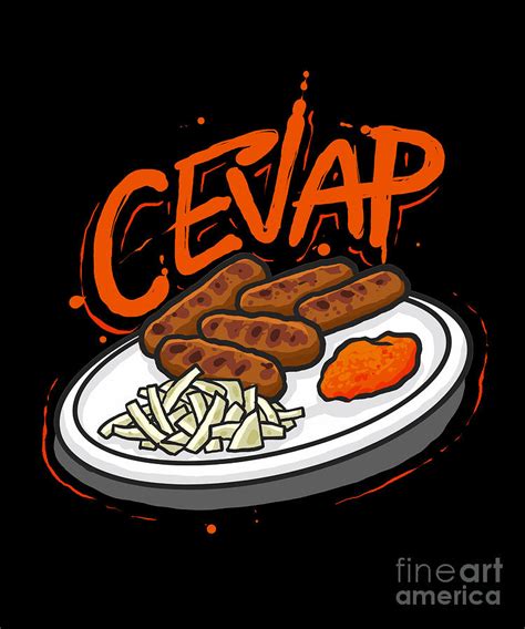 Cevap Serbian Grill Sausages Cevapi Digital Art by TenShirt | Fine Art ...