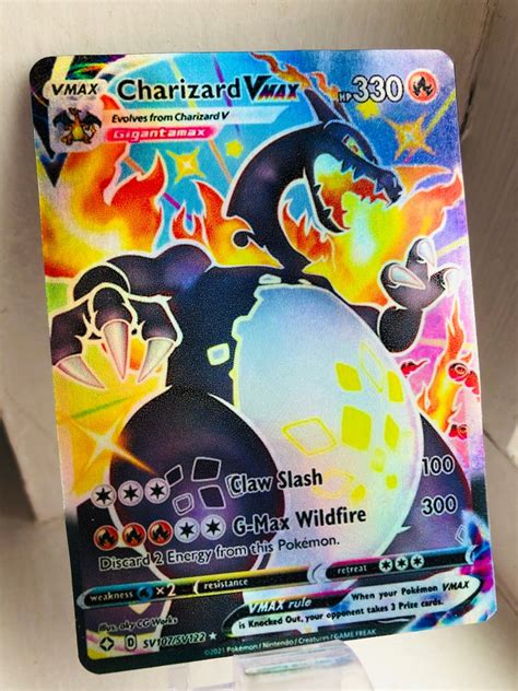 Shiny Charizard VMAX Shining Fates Shiny Vault ENGLISH | Etsy