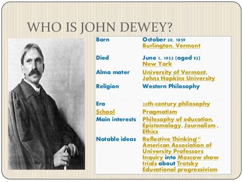 John Dewey Educational Philosophy