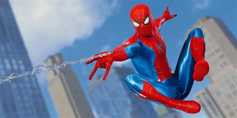 Spider-Man Remastered Mod Recreates No Way Home's Final Swing Suit