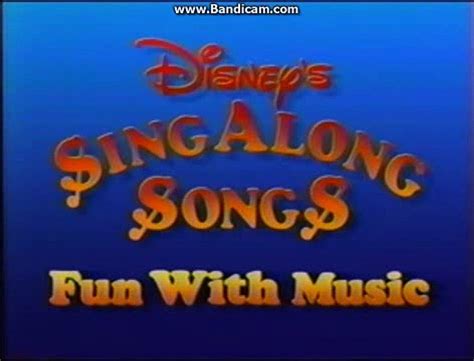 Disney Sing Along Songs: Fun with Music | Disney Wiki | Fandom