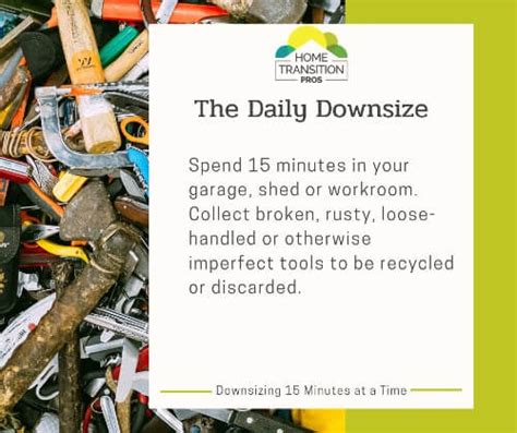 downsizing tips helpful daily tips to help downsizers