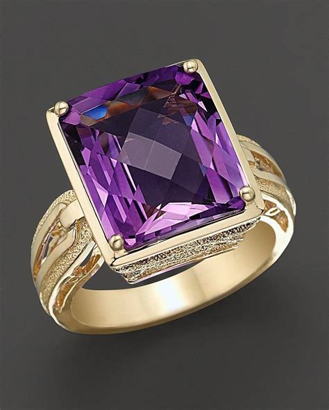 Pin on Amethyst is my Birthstone Rings on my Fingers