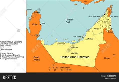 United Arab Emirates Map Coloring Pages - Learny Kids