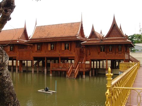 thai traditional houses | Wasserhaus, Thai house, Haus