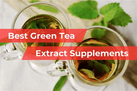 The 5 Best Green Tea Extract Supplements [With EGCG] in 2022