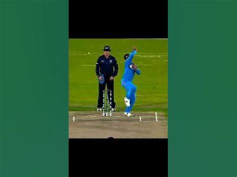 Ravi Jadeja bowling action in slow motion - YouTube