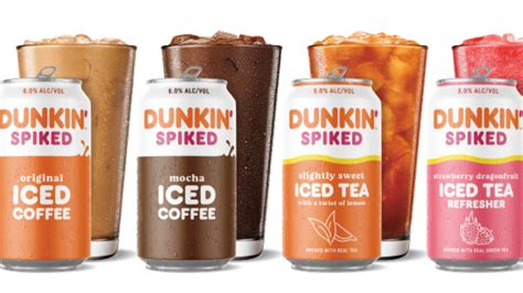 Dunkin' May Soon Debut A Full Lineup Of Spiked Iced Coffee And Tea ...