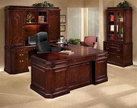 Redesign your professional office with solid wood furniture.